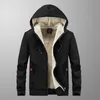 Designer Winter Fleece Mit Kapuze Jacken Mäntel Männer Softshell Jacke Männlichen Warme Parka Windjacke Dicke männer Mantel Plus Größe