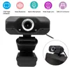 HOT Computer Webcam 360 ° Rotation 720P HD 90 ° Up and Down Adjustment Built-in Noise Reduction Microphone With Clip Camera