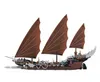 Blocks Blocks 16018 Äkta New Lord of Rings Series 756PCS Building Block The Ghost Pirate Ship Set Brick Toys 79008 Children Gifts J240307