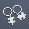 Valentine Gift Novelty Keyring Zinc Alloy I Love You Most More Couple Personalize Key Lovers Keychain Holders M3312