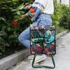 Aufbewahrungstaschen, Garten-Werkzeugtasche, Kniebank, faltbar, 600D-Oxford-Stoff, Gartentasche für jede Aufbewahrung