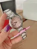 Classic New Womens White Ceramic Quartz Watch Stainless steel Ceramica Rome Number Wristwatch Silver Pink Clock 33mm