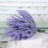 Lavendel Künstliche Blumen Hochwertige Blume Für Hochzeit Home Decor Korn Dekorative Gefälschte Pflanzen Seidenblumen Kostenloser Versand