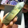 Dekorativa Objekt Figuriner Labradorite Crystal Wand Point Natural Stone Minerales Gemstones Pedras Para Artesanato Reiki Feng Shui Decor