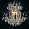 Chandeliers Modern Elegant Crystal Chandelier teto pendurado luz para sala de estar Bar Bar Casamento decoração de iluminação de iluminação