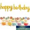 Joyeux Anniversaire Lettres Conjointes Ballon Bannière Rose Or Argent Alphabets Décoration De Fête Baby Shower Globos Prix Usine Expert Design Qualité Dernier Style