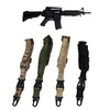 Tactical One 1 Point Rifle Sling Airsoft Acessórios M4 AR 15 AK47 M4 M16 SGUN Gun Bungee Strap Hunting9531977