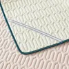 Summer Cool Sleeping Bed Mat Ice Skin-Friendly Mattress Ensembles de literie souples et pliables Sleep Taies d'oreiller Full Size Bed Protector Housse de couette