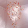 Modern Creative Antique Lamp Indoor Lighting Chandelier 100% Hand Blown Glass Chandeliers LED Light Dining Room Decoration