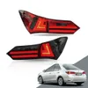 2014-teraźniejszość dla TOYOTA Corolla Samochód Ogon Zespół Światła Pełna LED Light Light Turn Signal Taillights