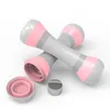 Najnowszy 4kg Lady Regulowane Dumbbells Fitness Sport Kobieta Barbell Gym Siła Trening Urządzenie Utrata Waga Home Sprzęt fitness