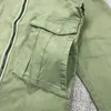 2021 Neues Entspanntes Reißverschluss Hemd Beiläufige Straße Arbeitskleidung Herrenjacke Outdoor Mode Sport Windjacke Mantel