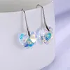 BAFFIN Cristalli originali da Swarovski Collane con ciondolo a forma di cuore Orecchini Set di gioielli per le donne Amanti Regalo Goccia