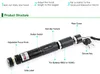 Nowe wskaźniki laserowe 303 Zielony wskaźnik laserowy Pen 532 Nm Regulowany akumulator ogniskowy i ładowarka EU US VC081 0 5W SYSR274U6485583