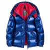 Doudoune d'hiver pour hommes manteau chaud imperméable coupe-vent lâche le Style européen et américain 211124