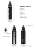 KEMEI KM 6630 4IN1 Näsa Hair Beard Eyebrow Rechargeable Electric Trimmer Electric Nose Trimmer Ear Shaver Hair Cliper