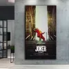 Joker palący plakat klasyczny plakaty filmowe Komiks Wall Art Canvas drukuje joaquin portret malowanie zdjęć ścian do wystroju domu w salonie