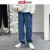 Lappster jean baggy harajuku y2k pour homme pantalon en denim japonais sokak giysisi jambes büyükler dconctract kpop jogging 2022 0309