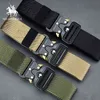 Nylon Tactical Belt Military High Quality Men039s Training Belt Metal Multifunktionell spänne utomhus Battle Sportlegering 2112156534775