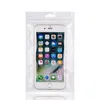 2021 13 * 21cm Clear and White ZIP Phone Case Packaging Tassen met Hanger Hole Huishoudelijke geschenken en ambachten Pakkettas