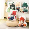 1pc 50cm Cartoon Anime Bakugou Katsuki Todoroki Shoto Midoriya Izuku Traversin en peluche Boku No Hero Academia Oreiller Enfants Lovely Toys Y211119