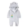 INS Autumn and Winter Baby Jumpsuits Wycieczka Ubrania grube aksamitne romper nowonarodzone rompers