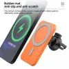 15W Halolock Magnetic Wireless Car Charger Mount för iPhone 12 Pro Max Magsafing Snabb Laddning Trådlös laddare Bilhållare till Huawei Xiaomi Samsung S10