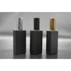 DH Ücretsiz 30 adet 50 ml Siyah Cam Perfum Sprey Şişesi İnce Mist Püskürtme Paketi 3 Uçucu Yağ Kimyasal Parfüm Atomizer Konteyner