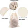 100pcs/lot Cheesecloth Bags Strainers for Straining Reusable Empty Tea Bag