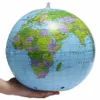 Party Uppblåsbara Blow Up World Globe Earth Map Ball Utbildningsplanet Earth Balls Ocean Kid Learning Geografi Toy Home