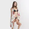 Sommer-Damen-Schleier-Bikini-Stil, Kleidungsvielfalt, wunderschöne Blumenmuster, Strandbluse, Sonnenschutz, Kimono-Cardigan, Badebekleidung