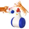 Cat Toys Electric Multi Function Sounding Tumbler Laser Tease Toys For Cat Automatic Induction Movement Super Attracting Kitten 210929