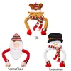 Рождественские украшения ощущаются поставки Санта -Клаус снеговик.
