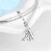 2021 High Quality 925 Sterling Silver Charms Couple Wedding Ring Shape Pendants Fit Original Kataoka Charm Bracelet Jewelry Q0531
