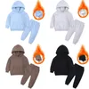 Arrival Sport Suit for Boys Clothing Set Casual Warm Hoodie Long Sleeve Tops Pant Clothes For Kids Outfits Tracksuit 2 Pcs 220217