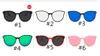 2021 Новый Unisx Kids Cat Eye Sunglasses Girls Boys Baby Детские Детские Малыши Круглые Солнцезащитные Очки Старинные Oculos 6 Цветов UV400 50 шт. Быстрая корабль