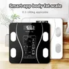 Smart Scales Scale Weight Scala del grasso corporeo analizzatore di composizione digitale wireless con app smartphone Bluetooth1413161