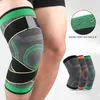 Elbow & Knee Pads 1PC Dual-use Weaving Pressurization Brace Basketball Hiking Cycling Support Professional Protective Sports Pad
