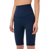 L-028 Pantalones cortos deportivos de motociclista para mujer, pantalones cortos de Yoga para correr, Fitness, Capris de cintura alta desnudos, ropa de gimnasio, ropa interior para mujer, pantalones calientes de playa, medias