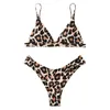 Dames badmode mini bikini set dames'micro zwempak 2022 sexy halter verbanden sterke mayonaise braziliaan