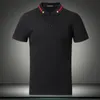 Biała czarna Anglia designerka amerykańska koszule dla mężczyzn krótkie rękaw Solidny oddychający koszula plus rozmiar 4xl 5xl 81855 210308