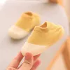 First Walkers Baby Socks Shoes Color Matching Bebes Cute Kids Boys For Girls Doll Soft Soled Child Floor Infant Toddler Shoe9784555