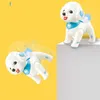 RC Robot Dog Программируемое голосовое управление Петь прогулки Пульт дистанционного управления Электронные домашние животные игрушки для детей