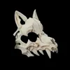 Halloween Japanese Dragon God Werewolf Mask Cosplay Animal Skull Masks Natural Resin Unisex Party Stage Show Wear DNV12941 200929