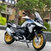 112 BMWS R1250 GS Alloy Racing Motorcyklar Modell Diecast Simulering Metal Street Motorcykel Modellkollektion Barnleksaker Toy Gift Novelty Game