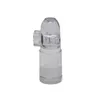 2022 24 teile / los acryl snabinkreißspenser bullet rocket sunff snorter pille box sniffer w / glas vial snuff rocket snorter