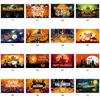 Halloween-Dekoration, Banner, Hintergrund, Horror-Thema, Party-Dekorationen, Laterne, Kürbis, Hausflagge