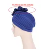 Beanieskull Caps Fashion Women Diamonds Flower Turban Cap Soild Color Muslim huvudduk