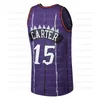 NCAA MJ 33 Scottie 91 Dennis Pippen Rodman 15 Vince 23 MichaelJD Carter Retro 1995 1996 Ness Stitched Basketball Jerseys z2