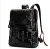 designer laptop Men backpack PU leather bag Casual Daypacks mochila male luxurys bags